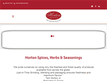 Tablet Screenshot of hortonspicemills.com